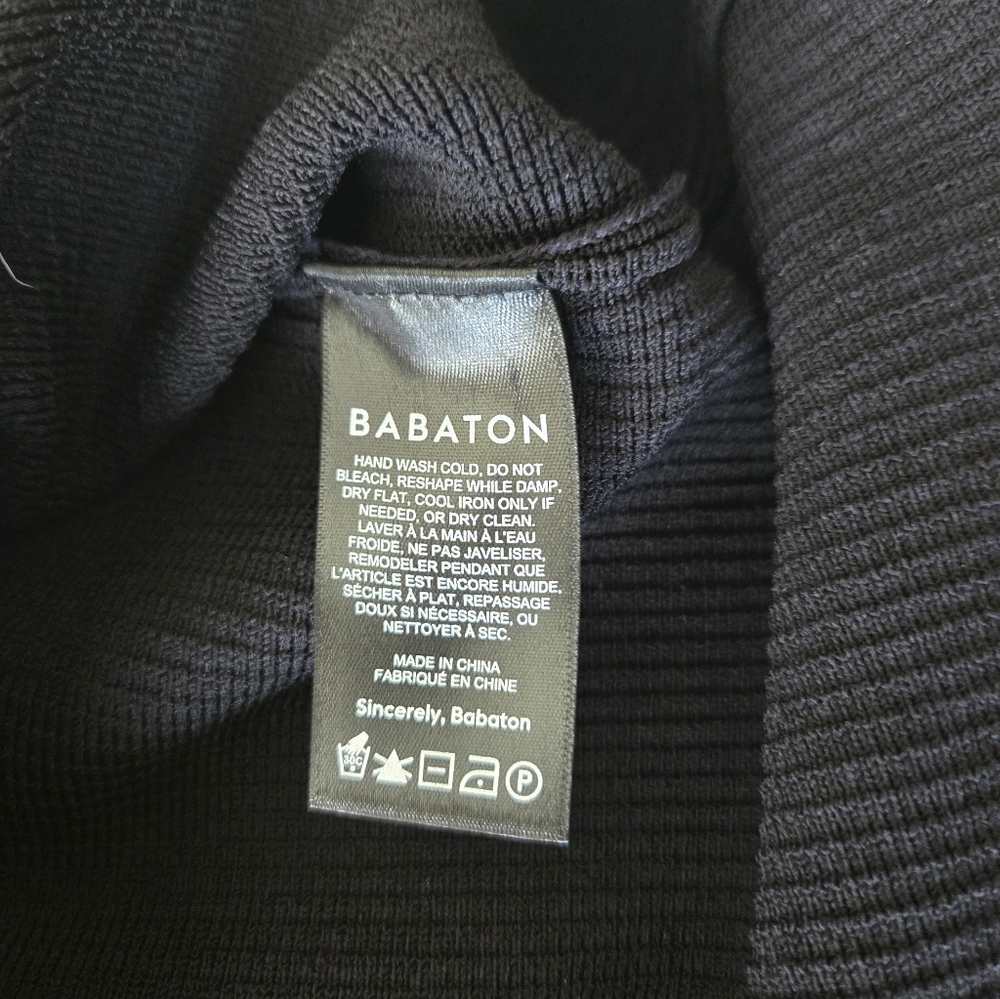 Aritzia Babaton Sculpt Knit Black Bandage Dress Size Medium - Picture 5 of 5